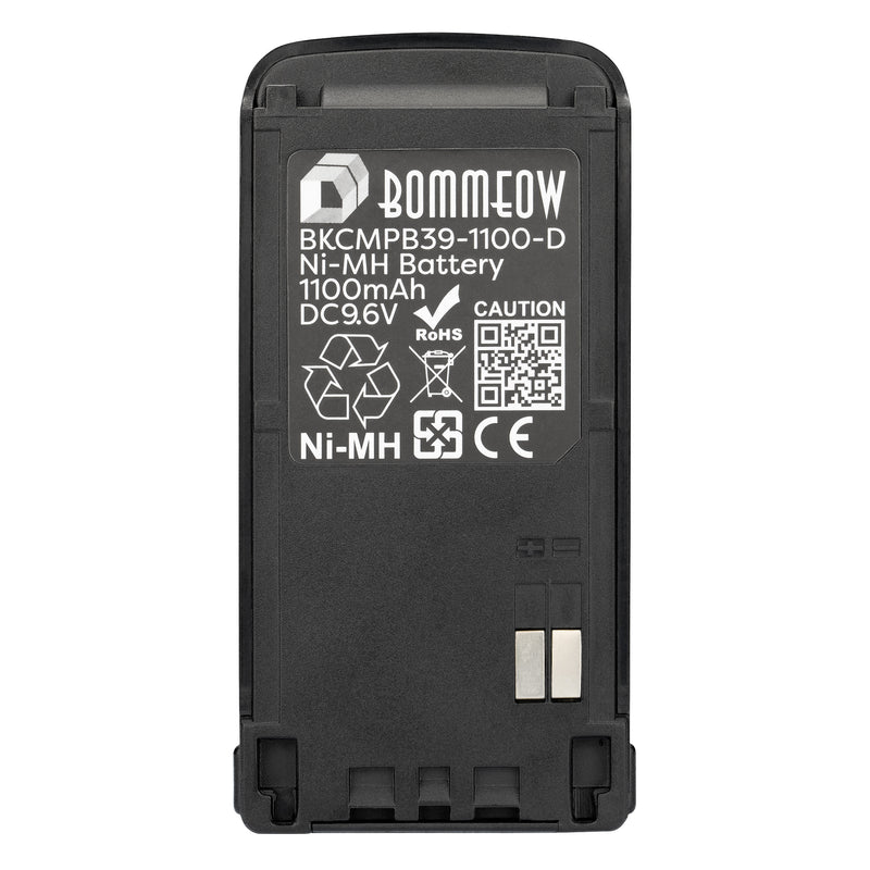 BOMMEOW BKCMPB39-1100-D Replacement Battery for Kenwood TH-D7A TH-D7E TH-G71A TH-G71E as PB-39 PB-38