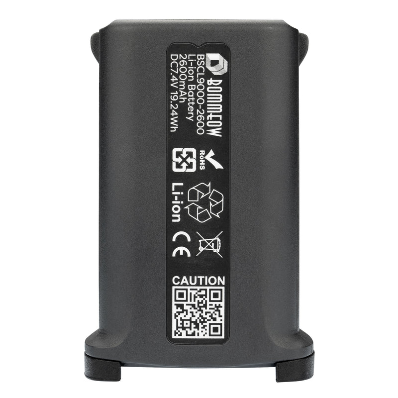 BOMMEOW BSCL9000-2600 Replacement Barcode Scanner Hand Held Battery for Symbol Zebra MC9090 MC9010