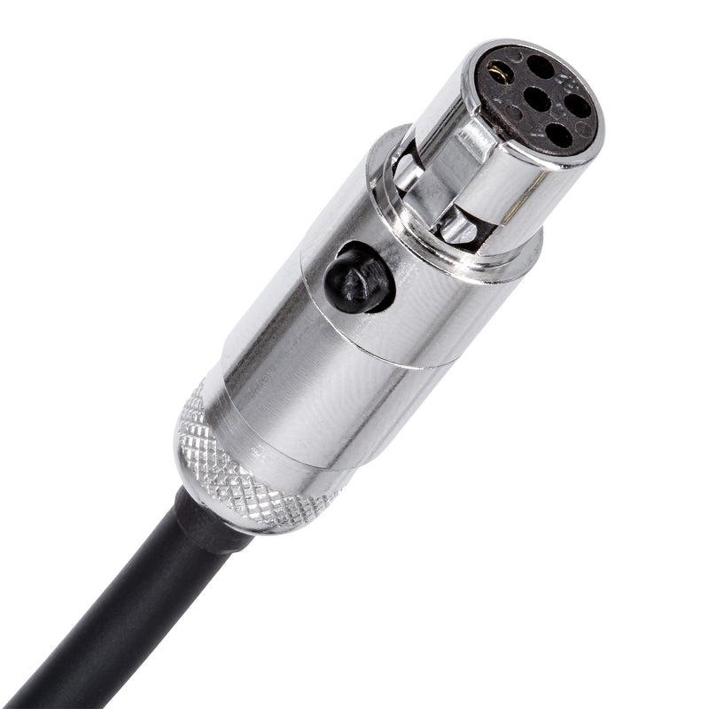 ArrowMax CABLE-AHDH01PTT-Y3 5-Pin PTT Headphone Cable for Vertex EVX-261 VX-132 (Fit AHDH0032/AHDH0042 Series)