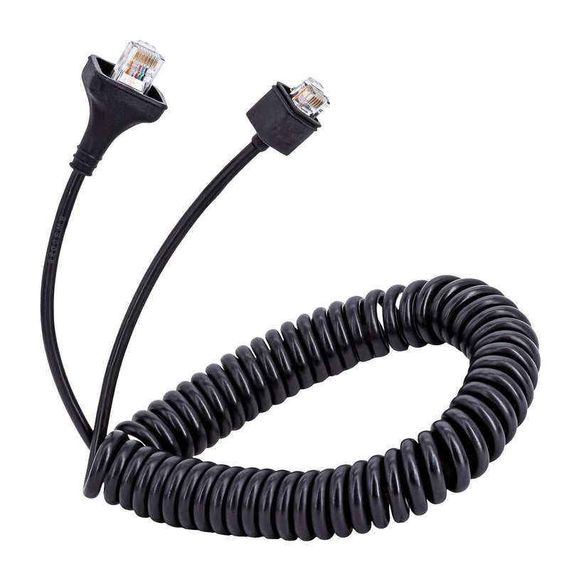 ArrowMax CABLE-AMM300-K30-6PIN Replacement Microphone Cable RJ45 6 Pin for Kenwood KMC-30 KMC-32 TK-630 TK-768G