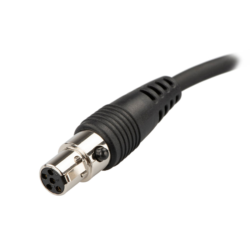 BOMMEOW Cable-BHDH40PTT-AX 5 Pin Noise Isolation Headphone PTT Cable for Motorola XPR3300 XPR3500