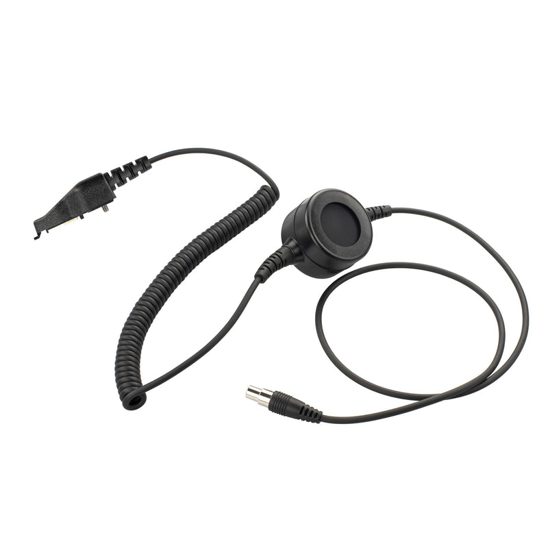 BOMMEOW Cable-BHDH40PTT-K3 5 Pin Noise Isolation Headphone PTT Cable for Kenwood NX-3200 NX-5200