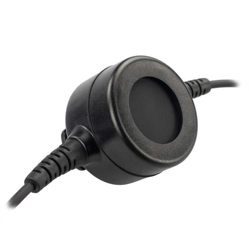 BOMMEOW Cable-BHDH40PTT-M1A 5 Pin Noise Isolation Headphone PTT Cable for Motorola EP450 P140