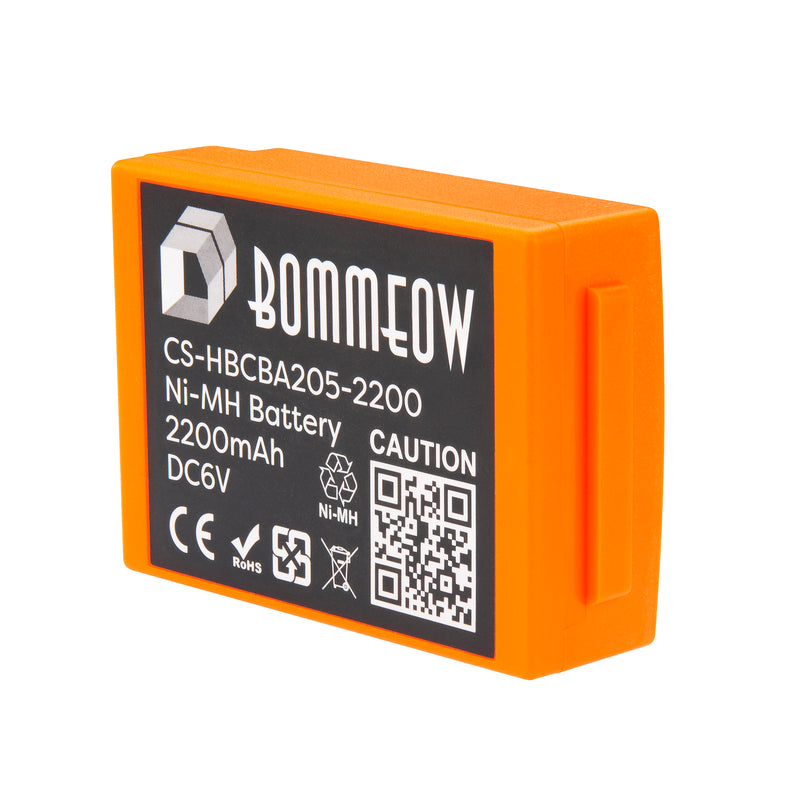 BOMMEOW CS-HBCBA205-2200 Crane Remote Control Battery for HBC Linus6 Spectrum