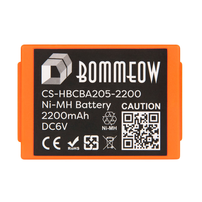 BOMMEOW CS-HBCBA205-2200 Crane Remote Control Battery for HBC Linus6 Spectrum