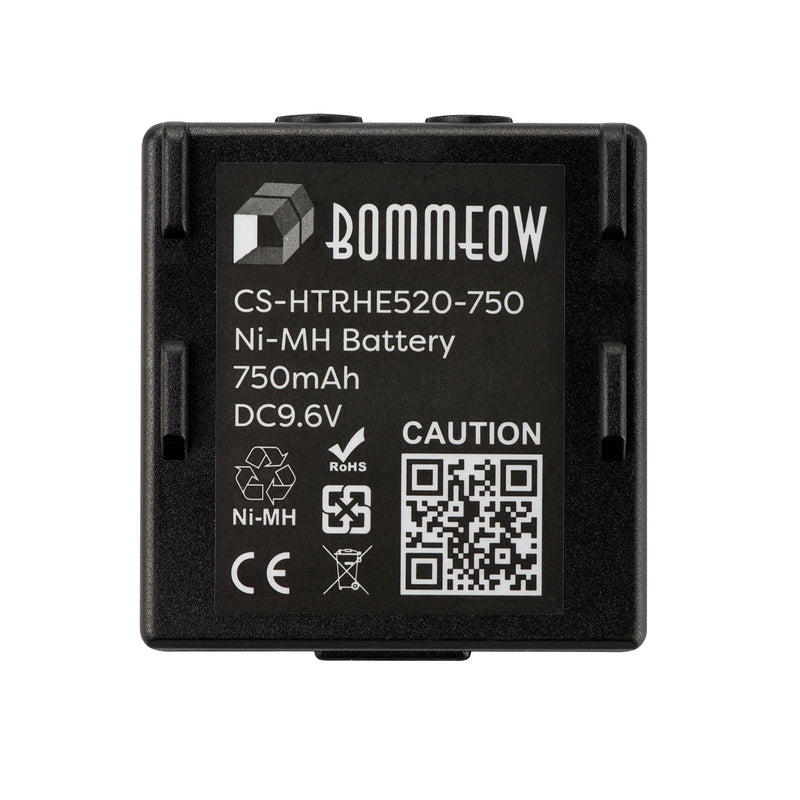 BOMMEOW CS-HTRHE520-750 Crane Remote Control Battery for HETRONIC 68300510 68300520 HE520